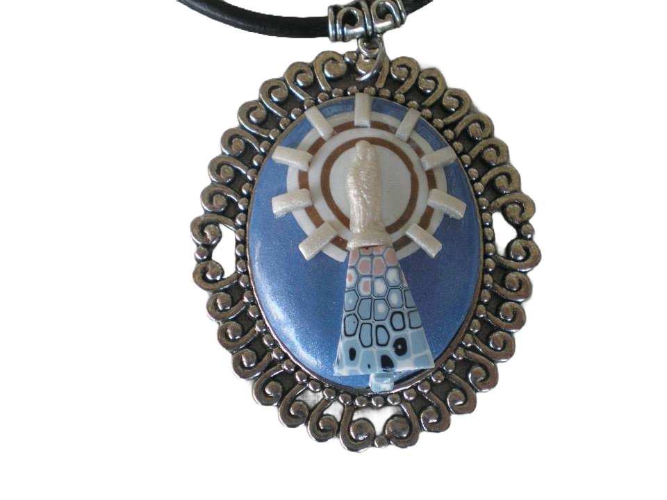 Virgin of the pillar necklace